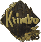 Sticker | Krimbo (Gold) | Rio 2022 image