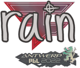 Sticker | rain | Antwerp 2022 image