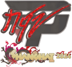 Sticker | NQZ (Glitter) | Shanghai 2024 image