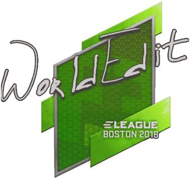 Sticker | WorldEdit | Boston 2018