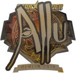Sticker | allu (Gold) | Berlin 2019