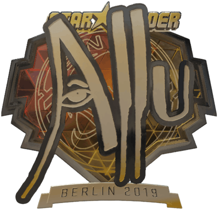 Sticker | allu (Gold) | Berlin 2019
