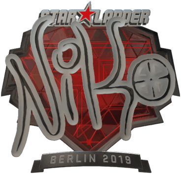 Sticker | NiKo(閃亮)| Berlin 2019