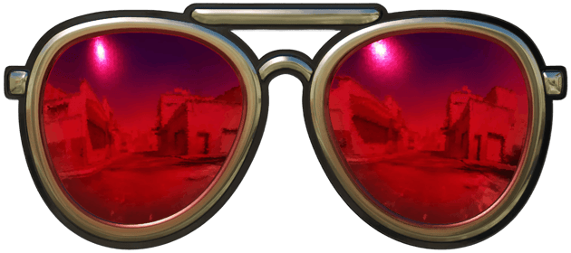 Sticker | Red Shades (Foil)