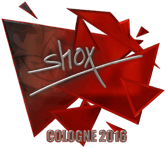 Sticker | shox (Foil) | Cologne 2016