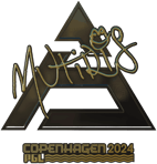 Sticker | MUTiRiS (Gold) | Copenhagen 2024