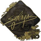 Sticker | SunPayus (Gold) | Rio 2022 image