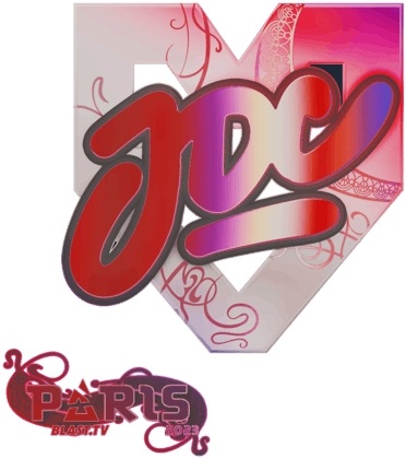 Sticker | JDC (holográfica) | París 2023