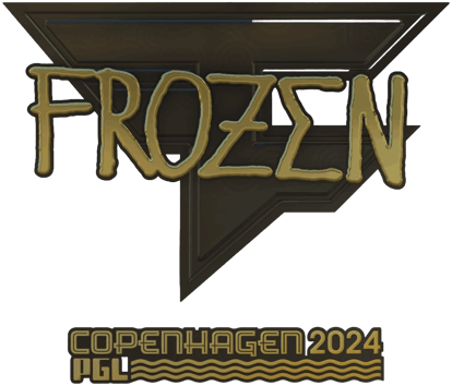 Sticker | frozen (Gold) | Kopenhagen 2024
