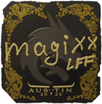 Sticker | magixx (Gold) | Austin 2025