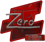 Sticker | Zero (Foil) | Atlanta 2017
