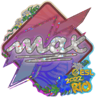 Sticker | max (Glitter) | Rio 2022 image