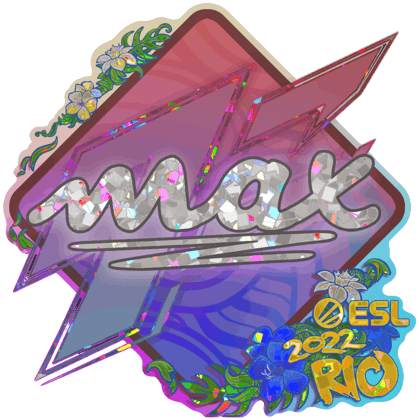 Sticker | max (グリッター) | Rio 2022