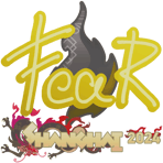 Sticker | fEAR | Shanghai 2024