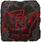 Sticker | xfl0ud (Foil) | Austin 2025 Sticker | xfl0ud (Foil) | Austin 2025 image