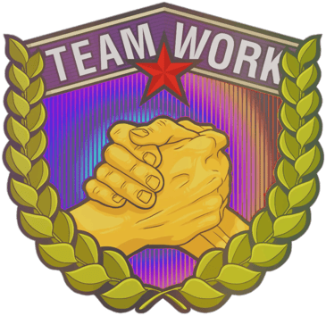 Sticker | Teamwork (Holo)