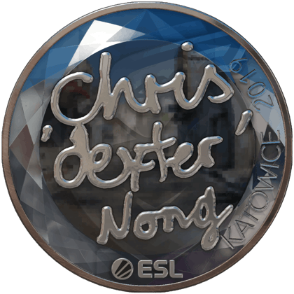 Sticker | dexter (Foil) | Katowice 2019