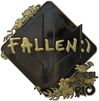 Sticker | FalleN (Gold) | Rio 2022