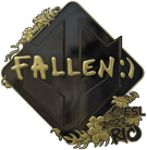 Sticker | FalleN (Gold) | Rio 2022 Sticker | FalleN (Gold) | Rio 2022 image