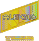 Sticker | Aleksib (Holo) | Copenhagen 2024 image