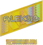 Sticker | Aleksib (Holo) | Copenhagen 2024