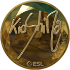 Sticker | kioShiMa (Gold) | Katowice 2019 image