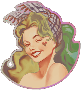 Sticker | Ivette (holograficzna)