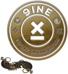Sticker | 9INE (Gold) | Paris 2023