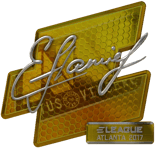 Sticker | flamie (Foil) | Atlanta 2017