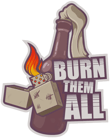 Sticker | Burn Them All image