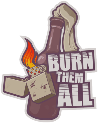 Sticker | Bruciali tutti