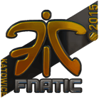 Sticker | Fnatic (Foil) | Katowice 2015 Sticker | Fnatic (Foil) | Katowice 2015 image