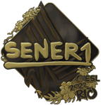 Sticker | SENER1 (Gold) | Rio 2022