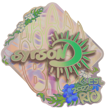 Sticker | syrsoN (holográfica) | Río 2022
