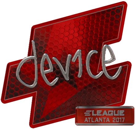 Sticker | device (Foil) | Atlanta 2017