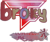Sticker | broky (Holo) | Antwerp 2022 image