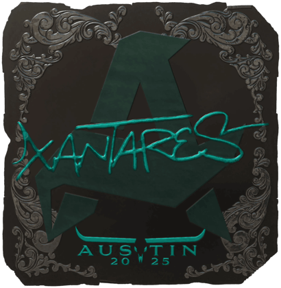 Sticker | XANTARES (ฟอยล์) | Austin 2025