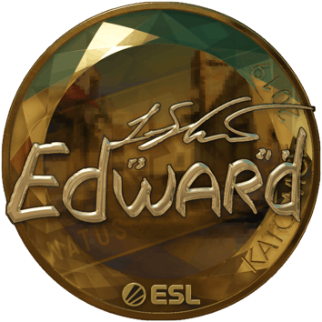 Sticker | Edward (dorada) | Katowice 2019