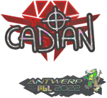 Sticker | cadiaN (Glitter) | Antwerp 2022 image