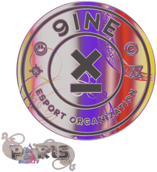 Sticker | 9INE (Holo) | Paris 2023