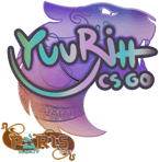 Sticker | yuurih (Holo) | Paris 2023