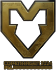 Sticker | MOUZ (Gold) | Copenhagen 2024 Sticker | MOUZ (Gold) | Copenhagen 2024 image