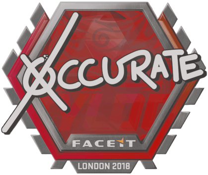 Sticker | xccurate | Londres 2018