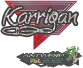 Sticker | karrigan (Glitter) | Antwerp 2022 image