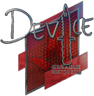 Sticker | device (Foil) | Boston 2018 Sticker | device (Foil) | Boston 2018 image