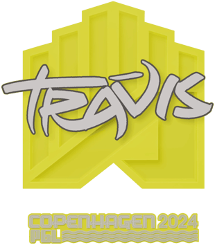 Sticker | TRAVIS | Kööpenhamina 2024