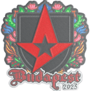 สติกเกอร์ | Astralis (Embroidered) | Budapest 2025