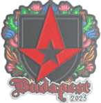 Sticker | Astralis (Embroidered) | Budapest 2025