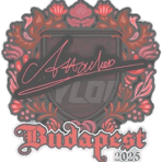 Sticker | Attacker | Budapest 2025