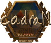 Sticker | cadiaN (Gold) | London 2018
